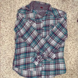 Men’s button down flannel